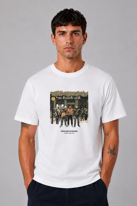 Weekend Offender Camiseta Hombre Taberna Blanca Who killed Bambi?