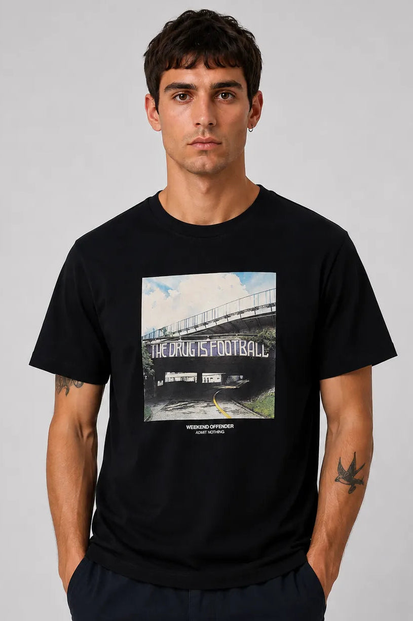 Weekend Offender Camiseta Hombre The Drug Negra Who killed Bambi?