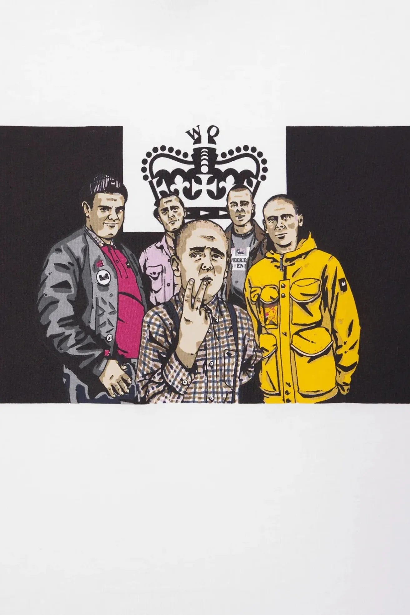 Weekend Offender Camiseta Hombre This Is England Blanca Who killed Bambi?