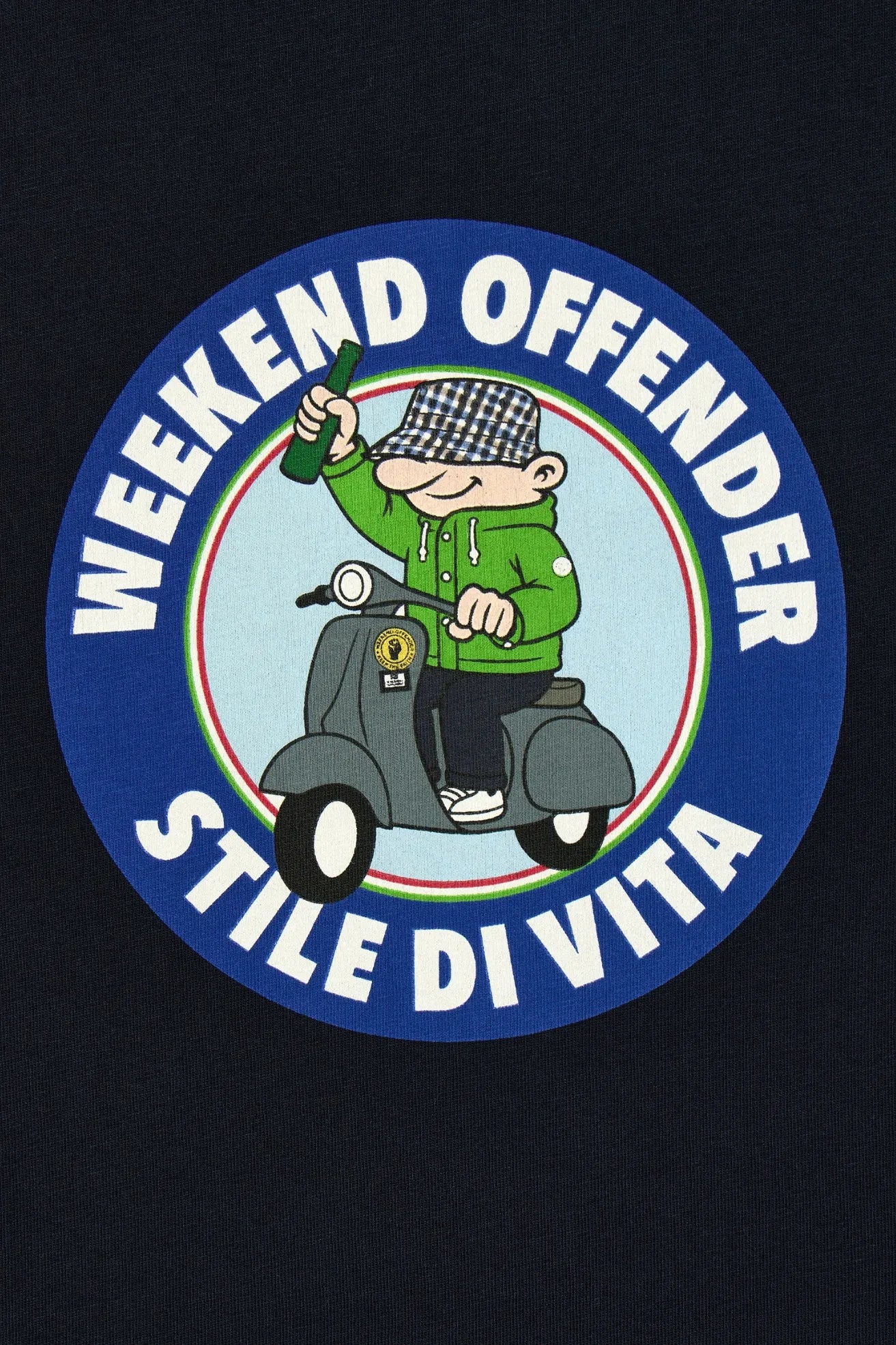 Weekend Offender Camiseta Hombre Vitae Azul Who killed Bambi?