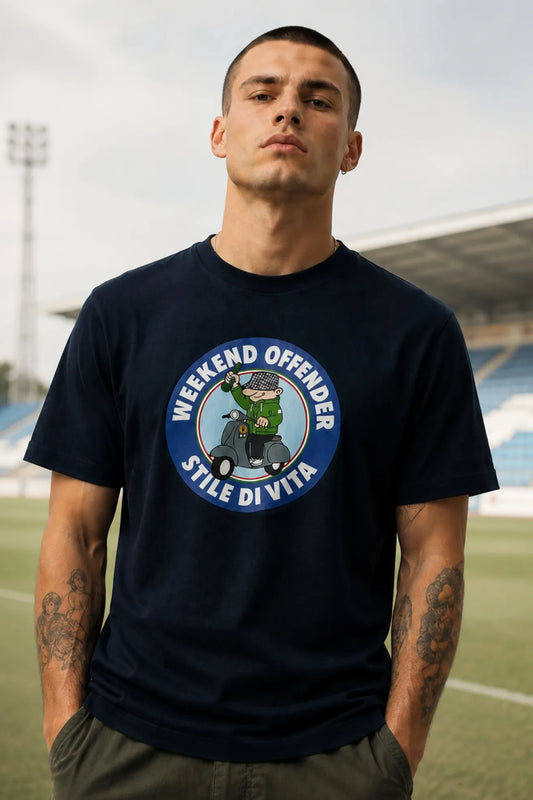 Weekend Offender Camiseta Hombre Vitae Azul Who killed Bambi?