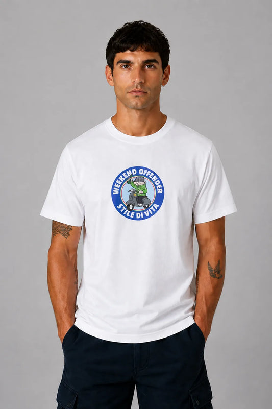 Weekend Offender Camiseta Hombre Vitae Blanca Who killed Bambi?