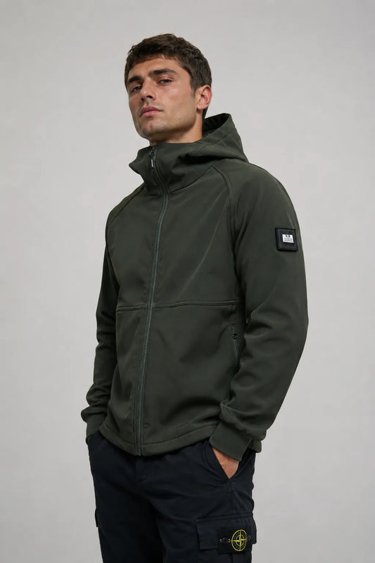 Weekend Offender Cazadora Hombre Softshell Stipe Verde Who killed Bambi?