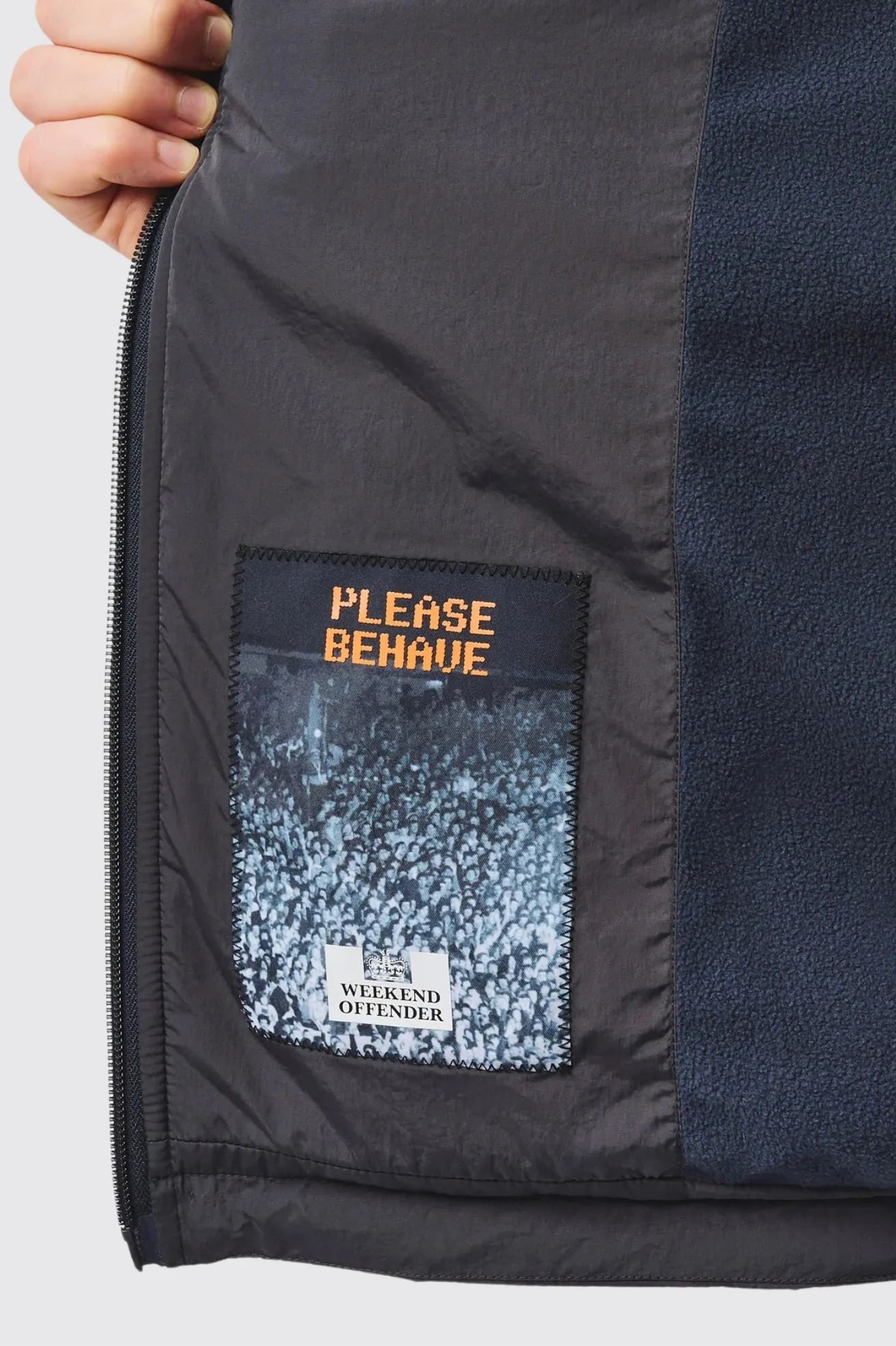 Weekend Offender Chaqueta Hombre Technician Gris Who killed Bambi?