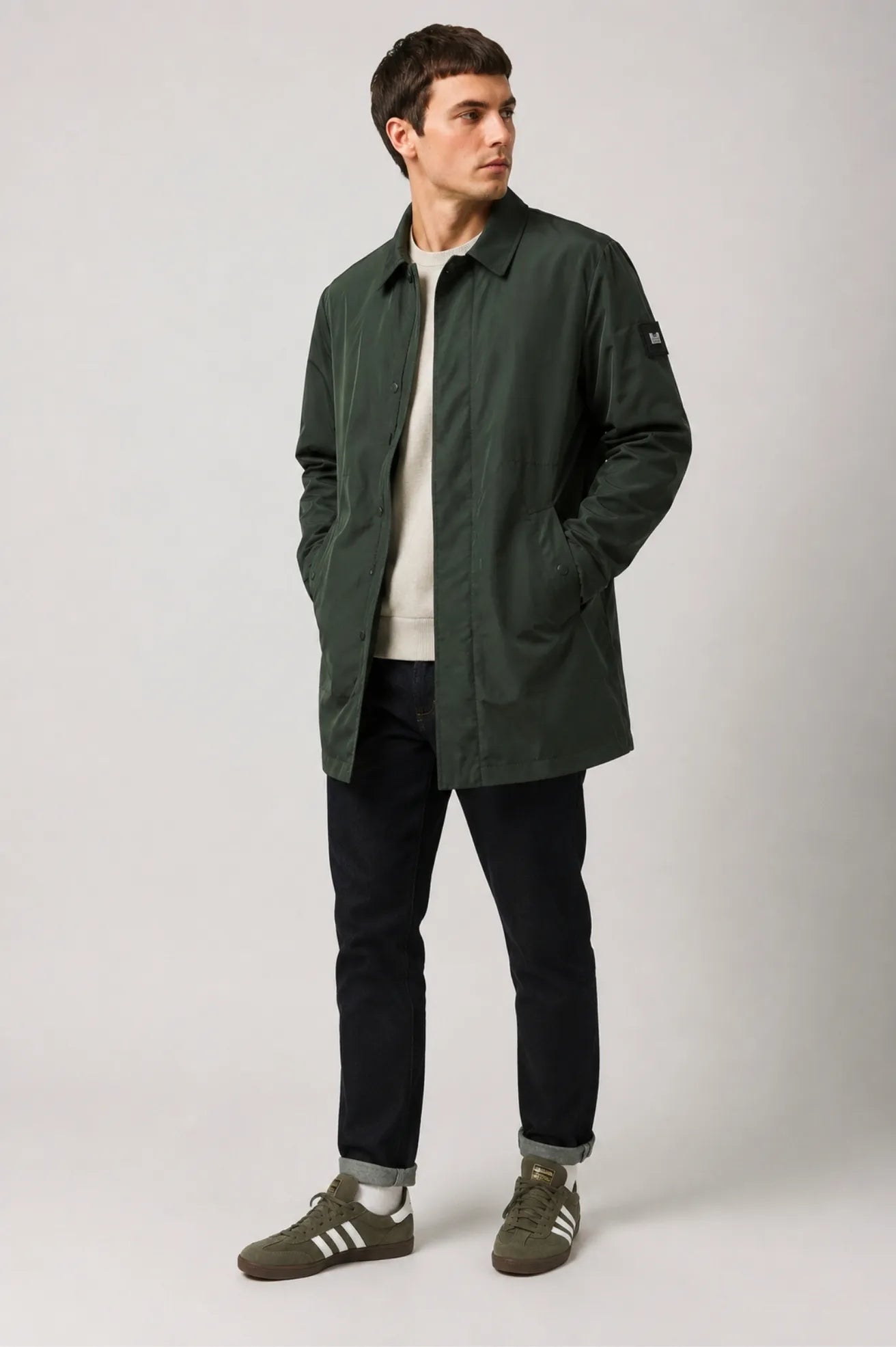 Weekend Offender Gabardina Hombre Avalon Verde Who killed Bambi?