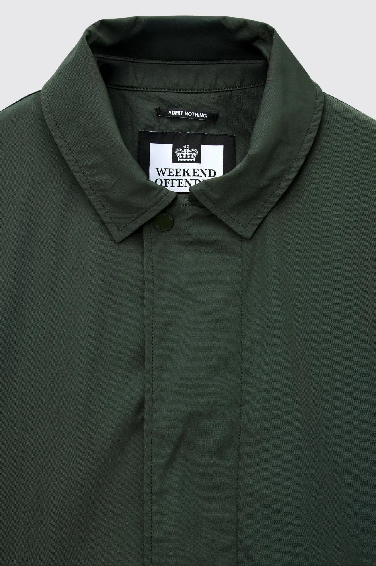 Weekend Offender Gabardina Hombre Avalon Verde Who killed Bambi?