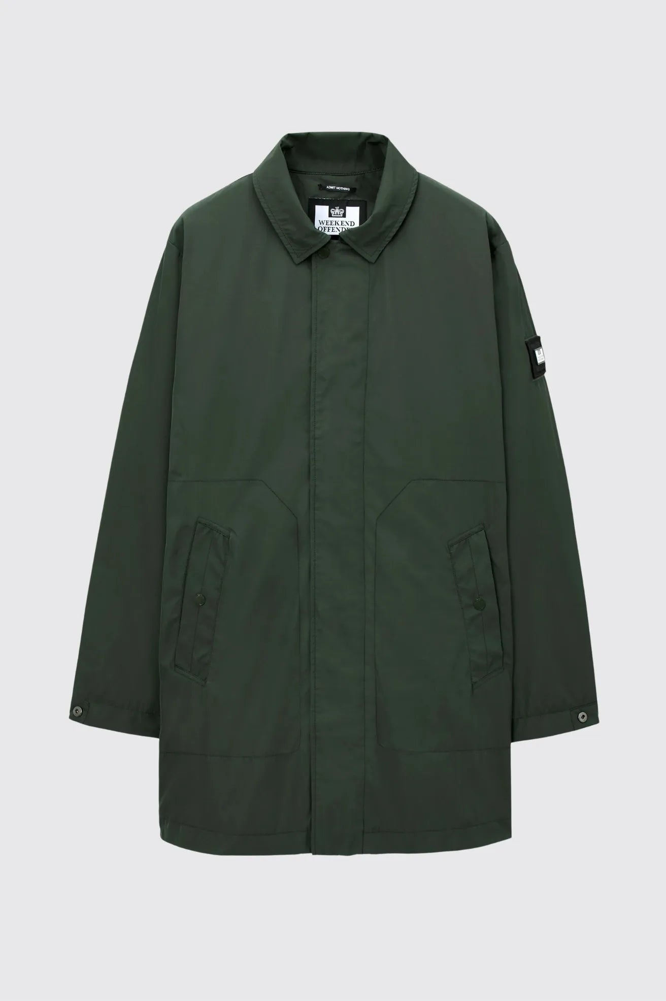 Weekend Offender Gabardina Hombre Avalon Verde Who killed Bambi?