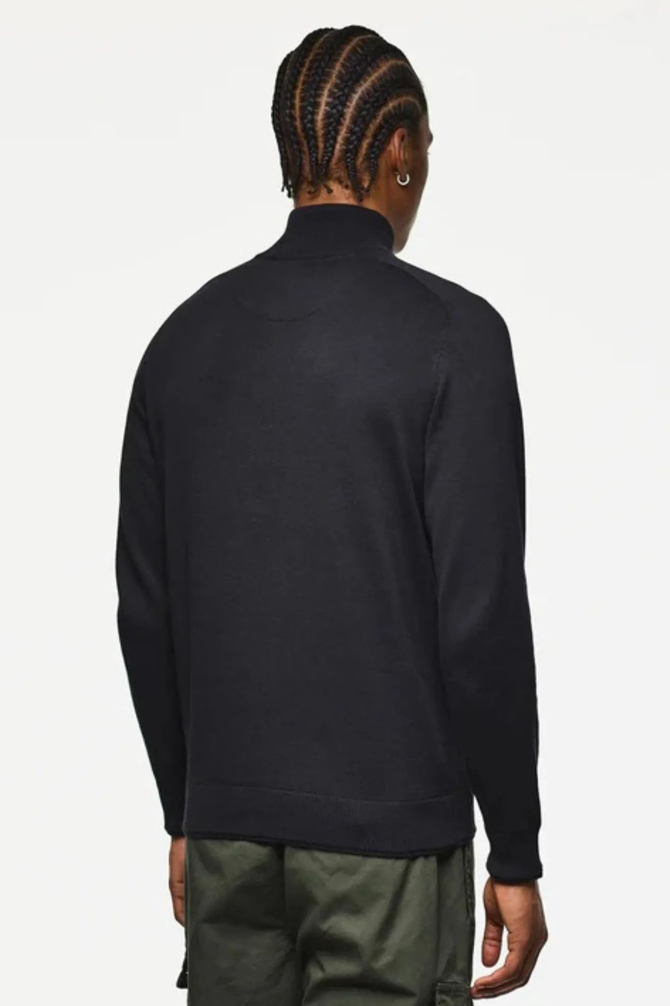 Weekend Offender Jersey Hombre Half Zip Pierre Negro Who killed Bambi?