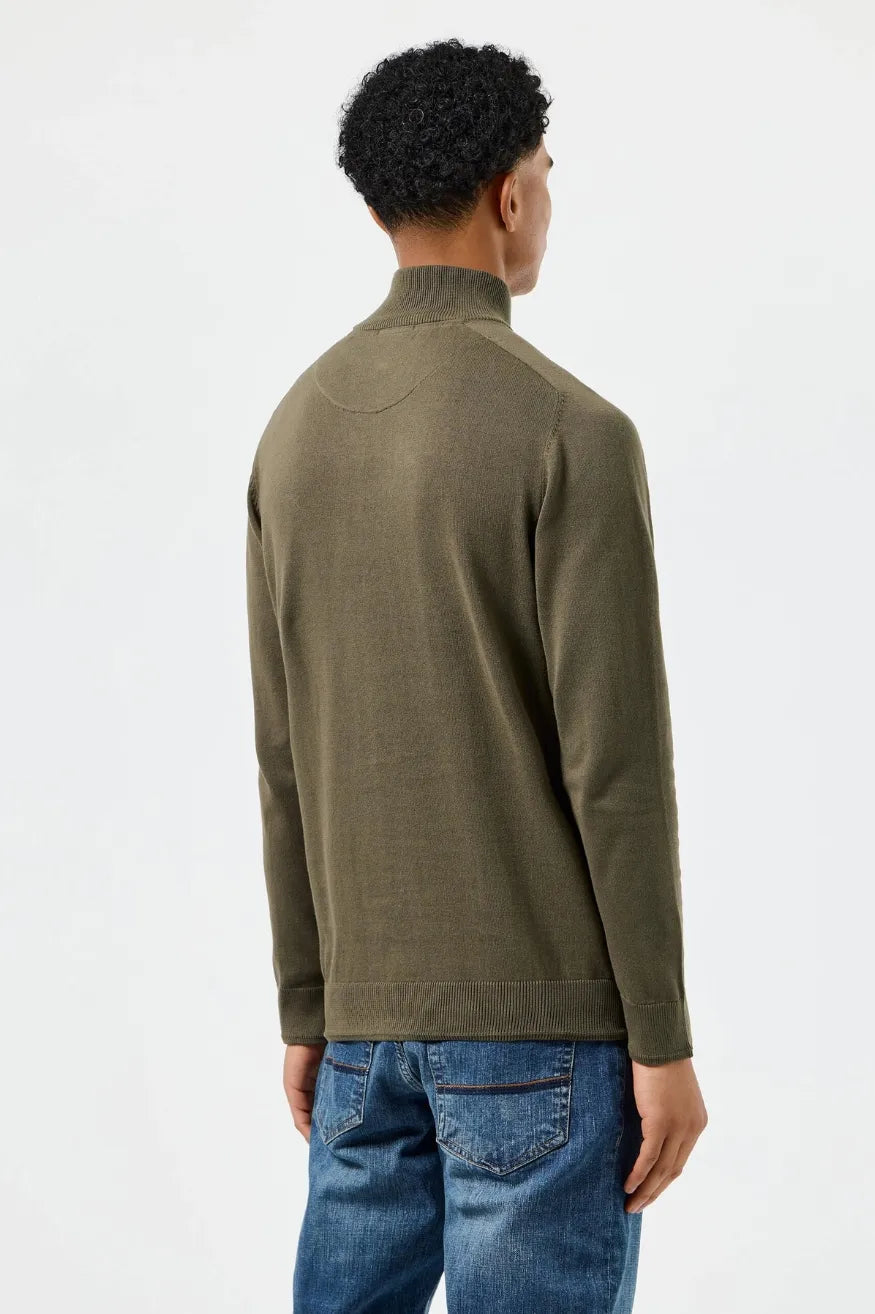 Weekend Offender Jersey Hombre Half Zip Pierre Verde Who killed Bambi?