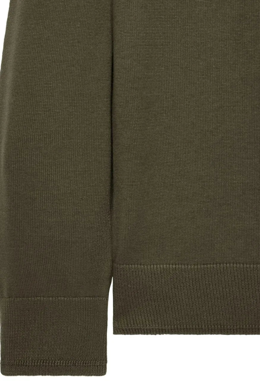 Weekend Offender Jersey Hombre Half Zip Pierre Verde Who killed Bambi?