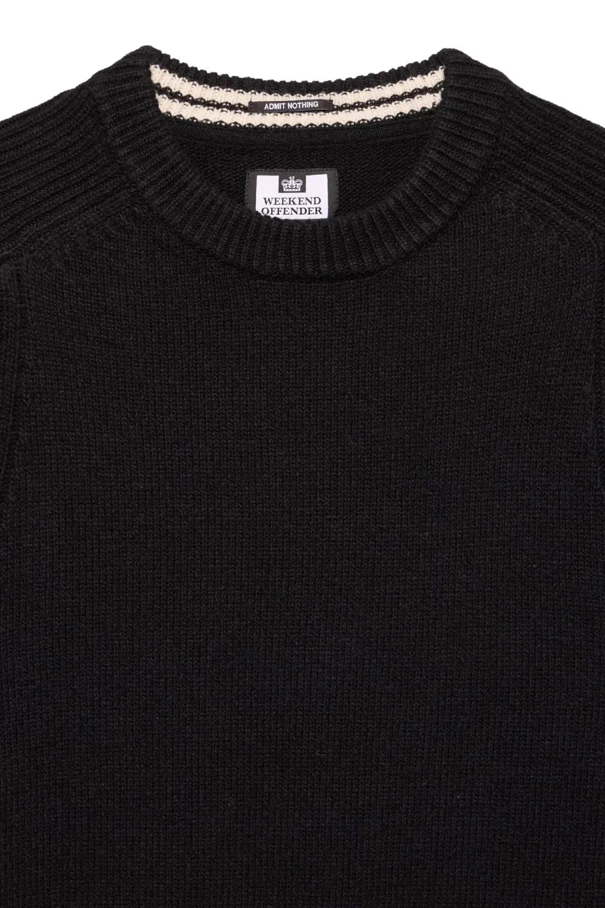 Weekend Offender Jersey Hombre Lana Zagreb Negro Who killed Bambi?