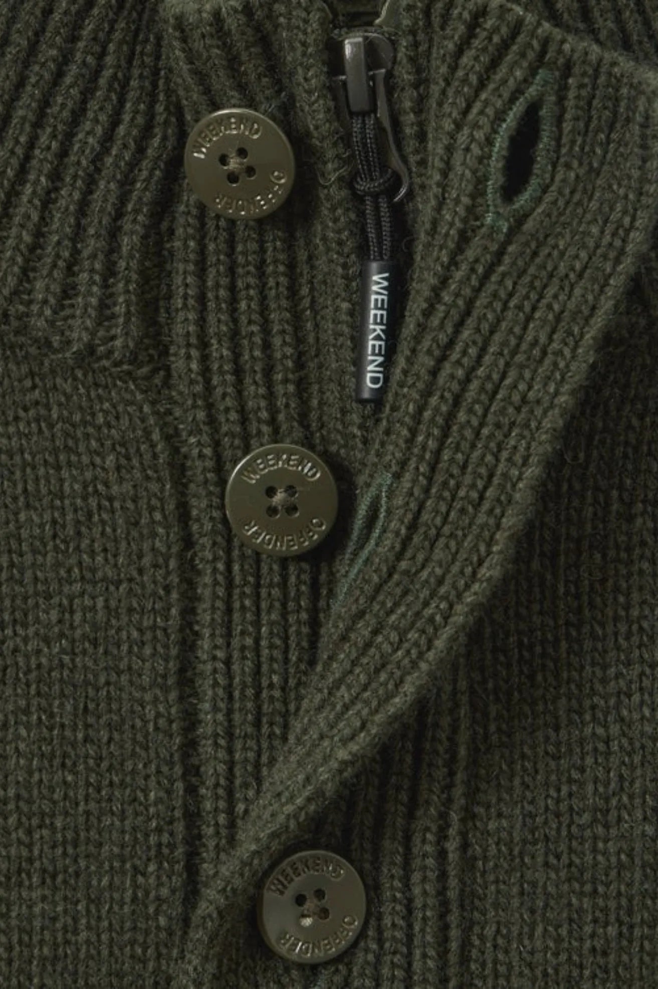 Weekend Offender Jersey Lana Hombre Castillos Verde Who killed Bambi?
