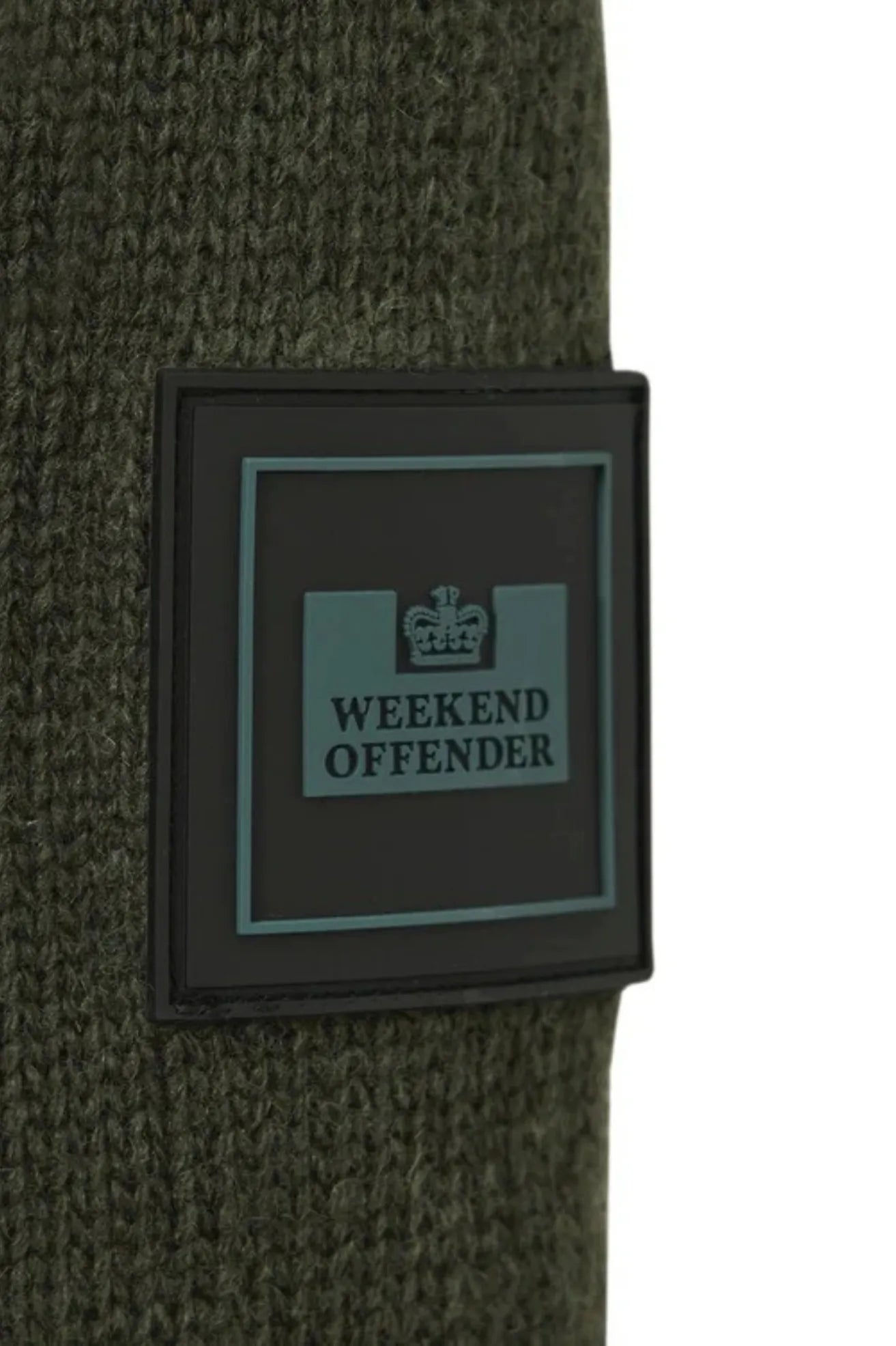 Weekend Offender Jersey Lana Hombre Castillos Verde Who killed Bambi?