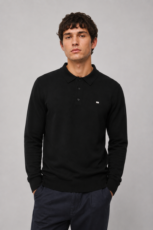 Weekend Offender Jersey Polo Hombre McNamara Negro Who killed Bambi?