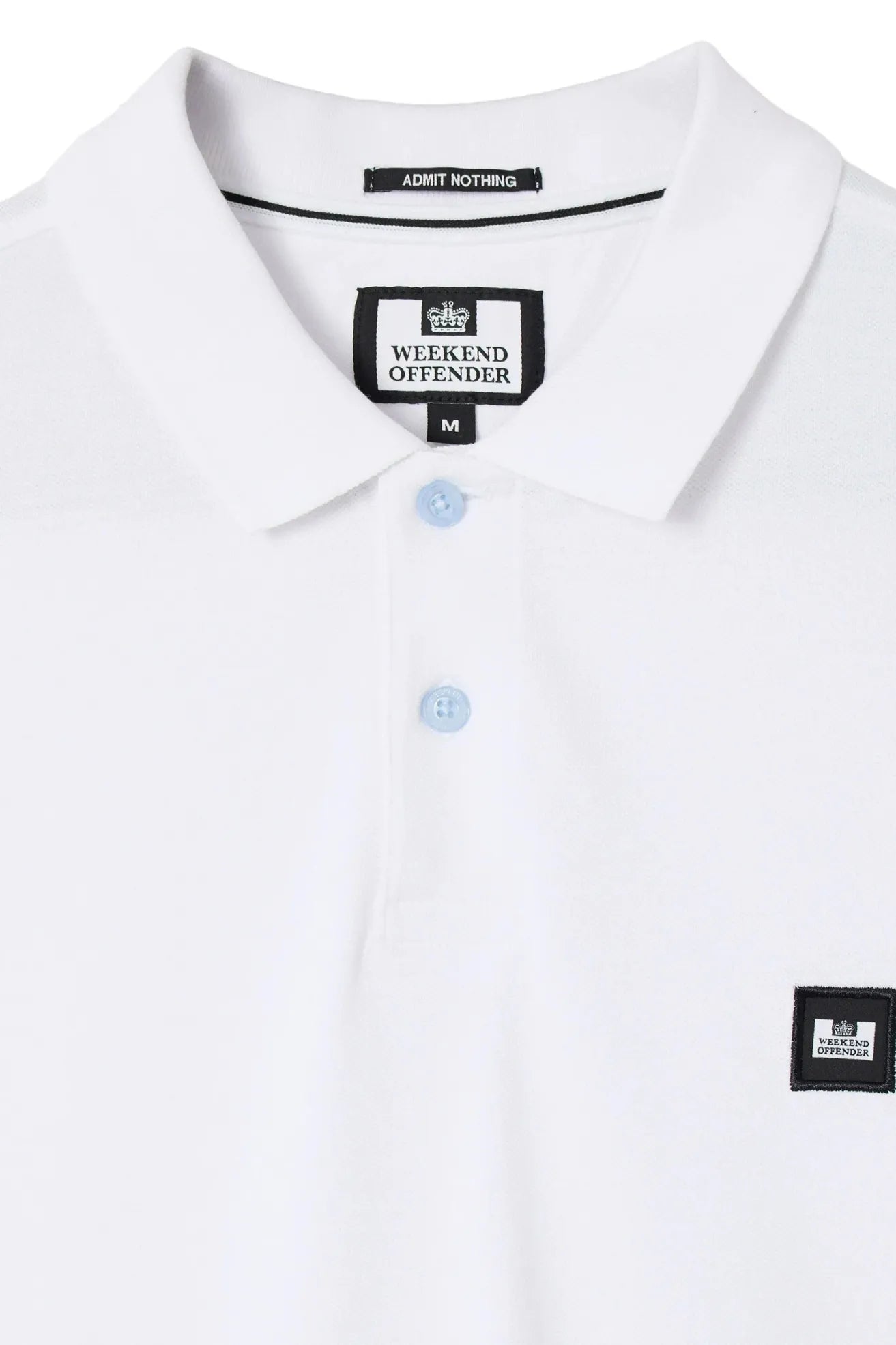 Weekend Offender Polo Hombre Blanco Who killed Bambi?