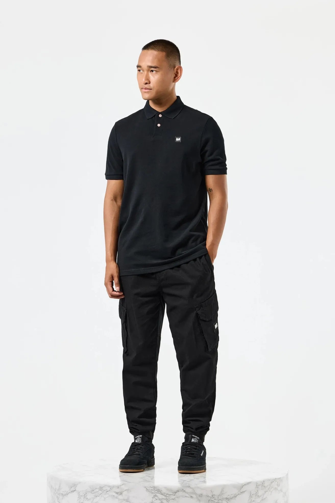 Weekend Offender Polo Hombre Caneiros Negro Who killed Bambi?