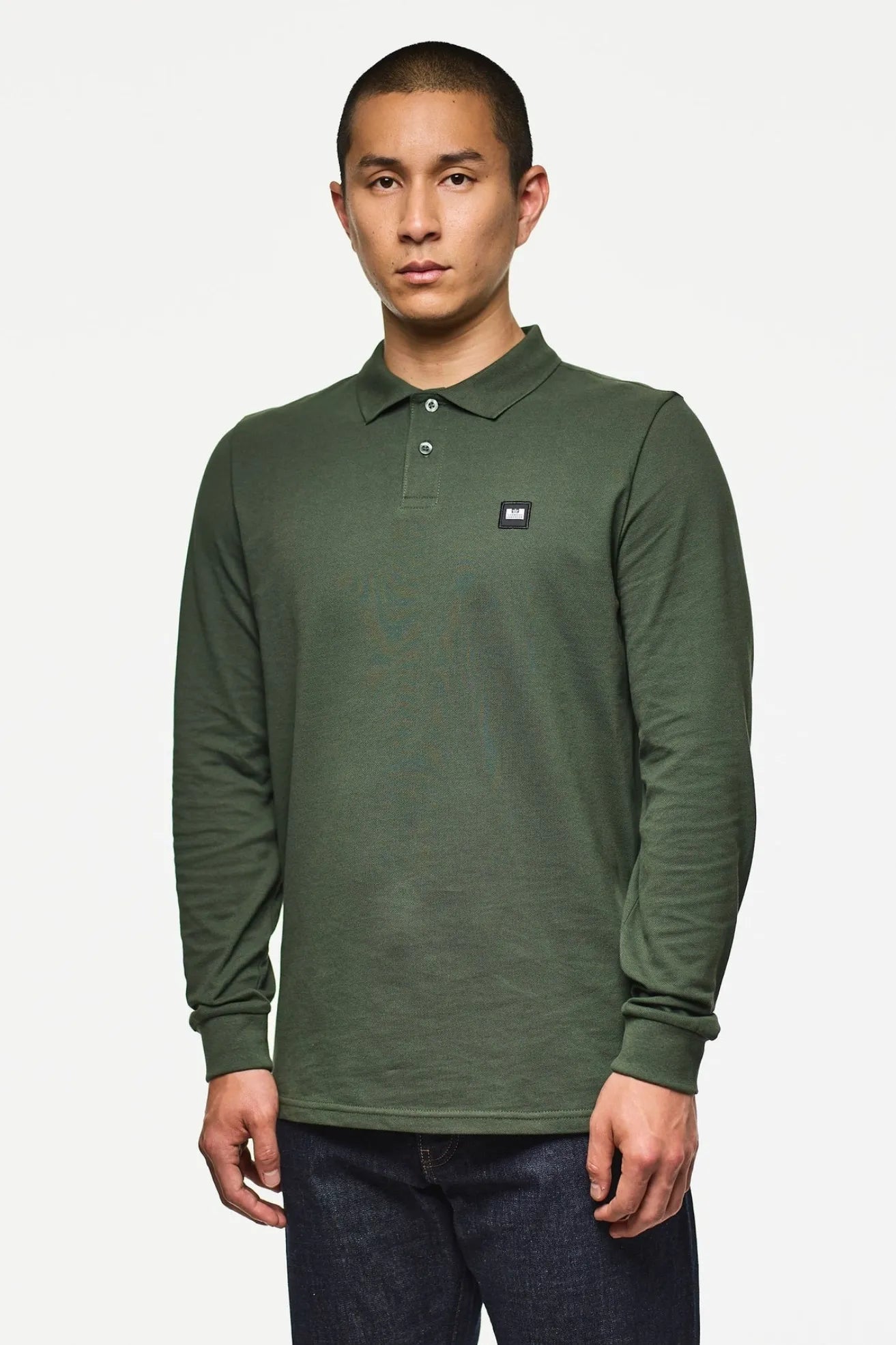 Weekend Offender Polo Hombre Manga Larga Dice Verde Who killed Bambi?