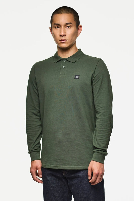 Weekend Offender Polo Hombre Manga Larga Dice Verde Who killed Bambi?