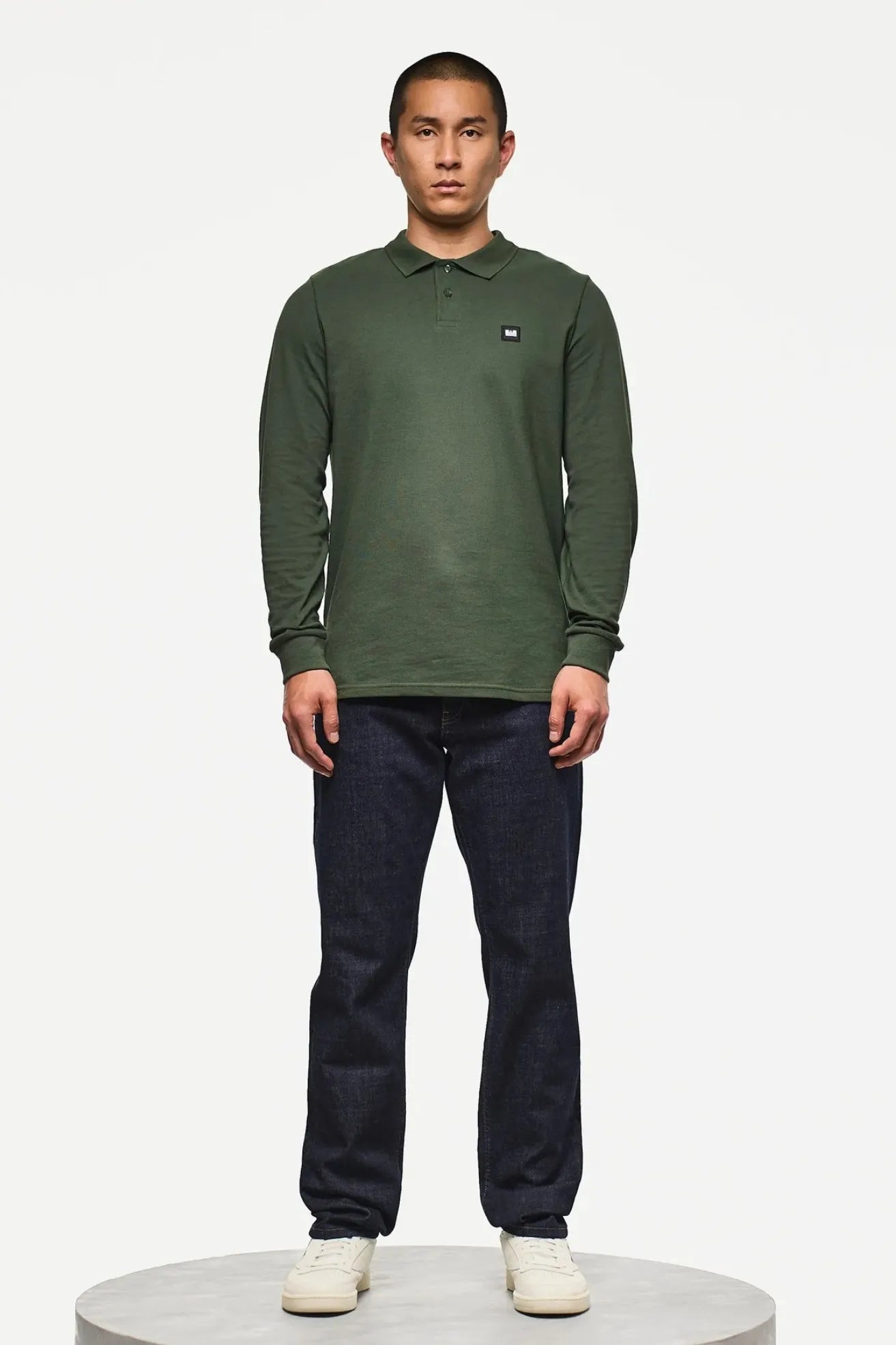 Weekend Offender Polo Hombre Manga Larga Dice Verde Who killed Bambi?