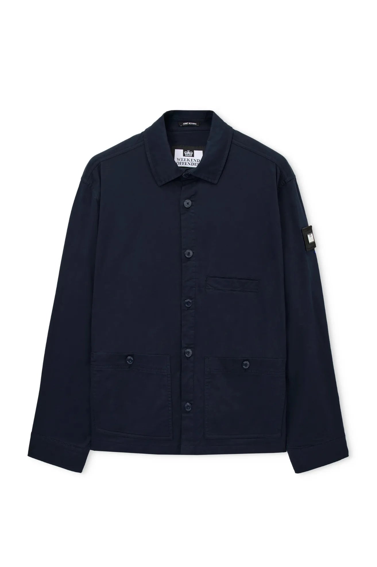 Weekend Offender Sobrecamisa Hombre Jerada Azul Who killed Bambi?