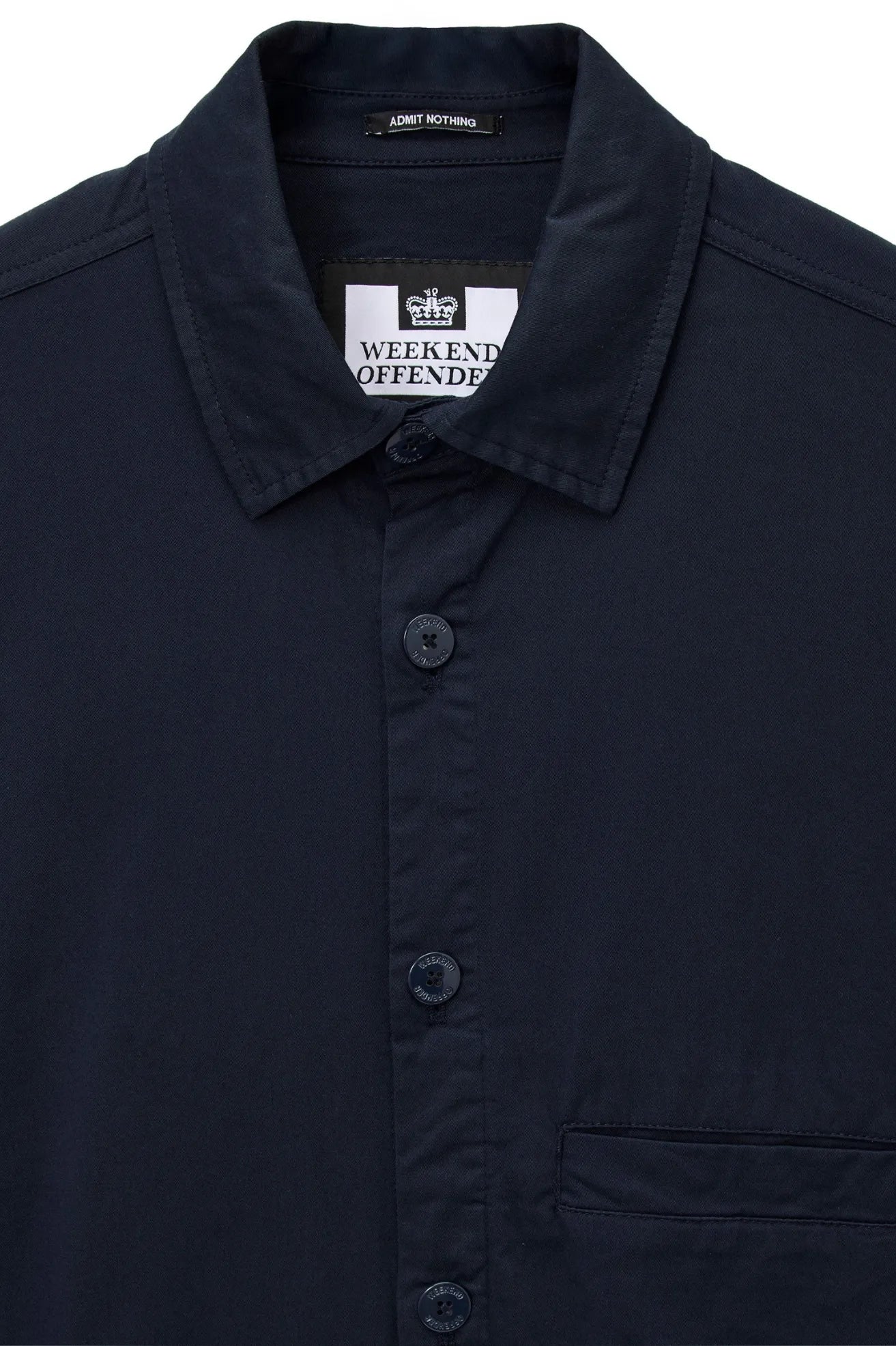 Weekend Offender Sobrecamisa Hombre Jerada Azul Who killed Bambi?