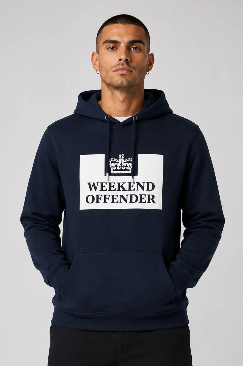 Weekend Offender Sudadera Hombre HM Service Azul Who killed Bambi?