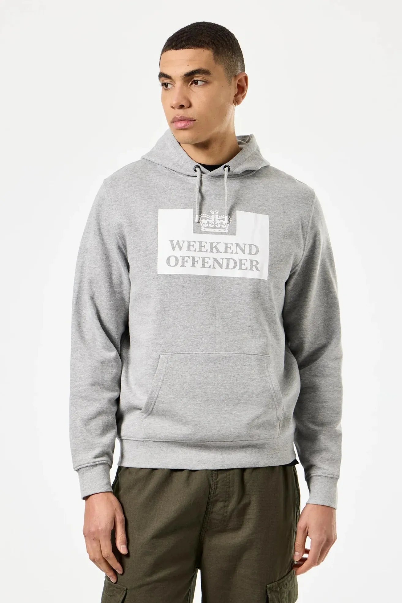 Weekend Offender Sudadera Hombre HM Service Gris Who killed Bambi?