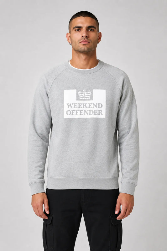 Weekend Offender Sudadera Hombre Penitentiary Gris Who killed Bambi?