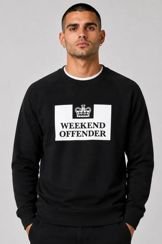 Weekend Offender Sudadera Hombre Penitentiary Negra Who killed Bambi?