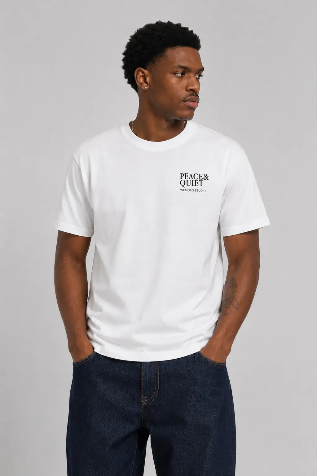 Wemoto Clothing Camiseta Hombre Bed Blanca Who killed Bambi?