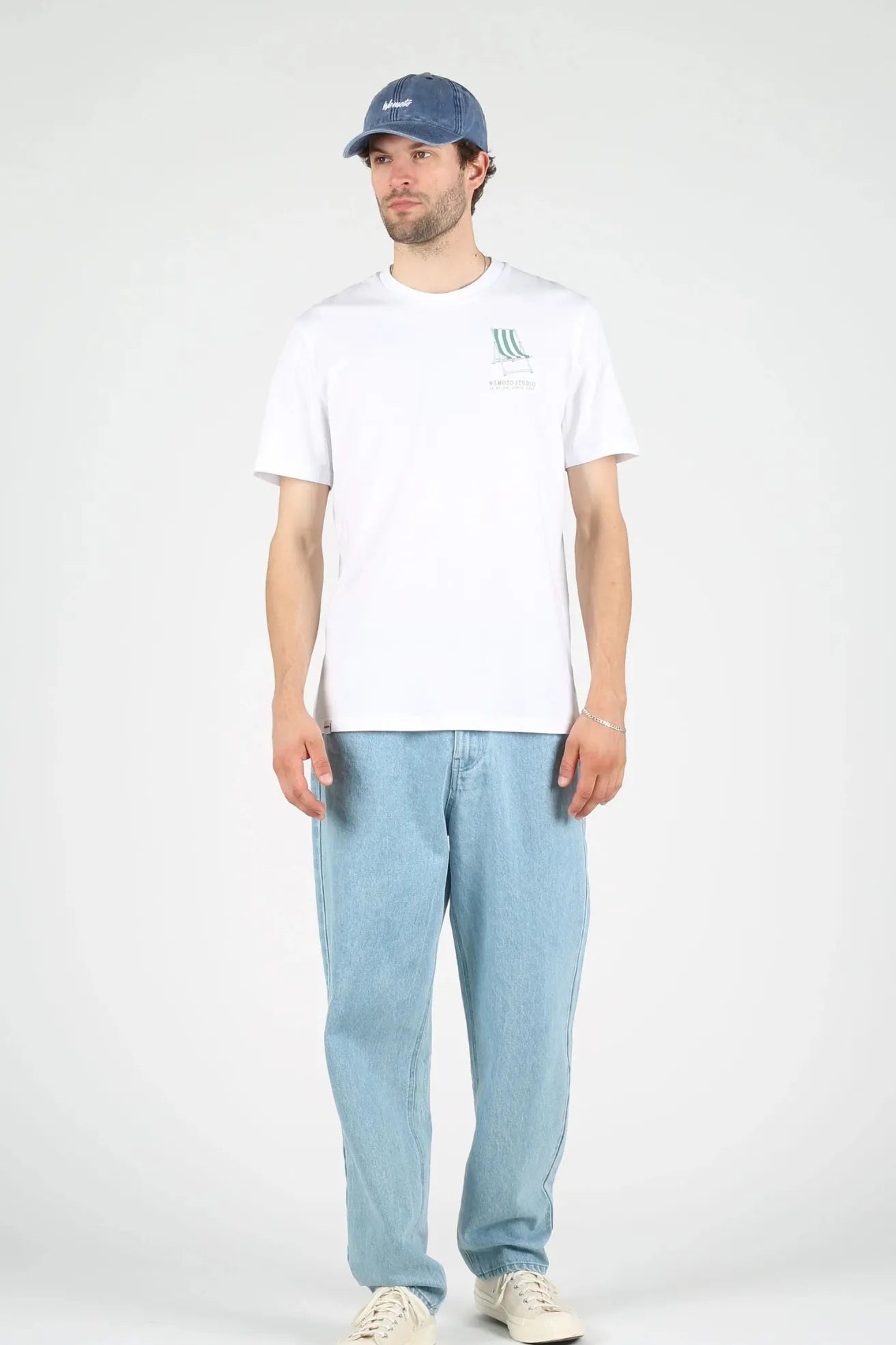 Wemoto Clothing Camiseta Hombre Boats Blanca Who killed Bambi?