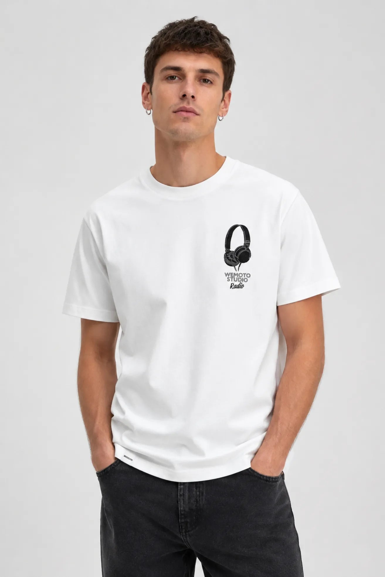 Wemoto Clothing Camiseta Hombre Crate Blanca Who killed Bambi?