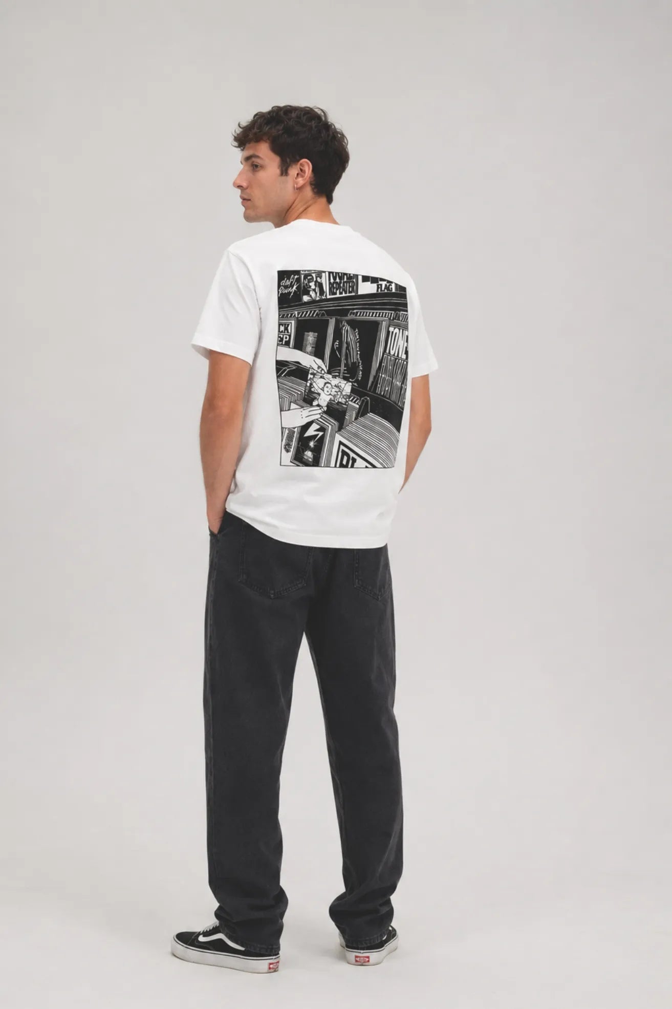 Wemoto Clothing Camiseta Hombre Crate Blanca Who killed Bambi?