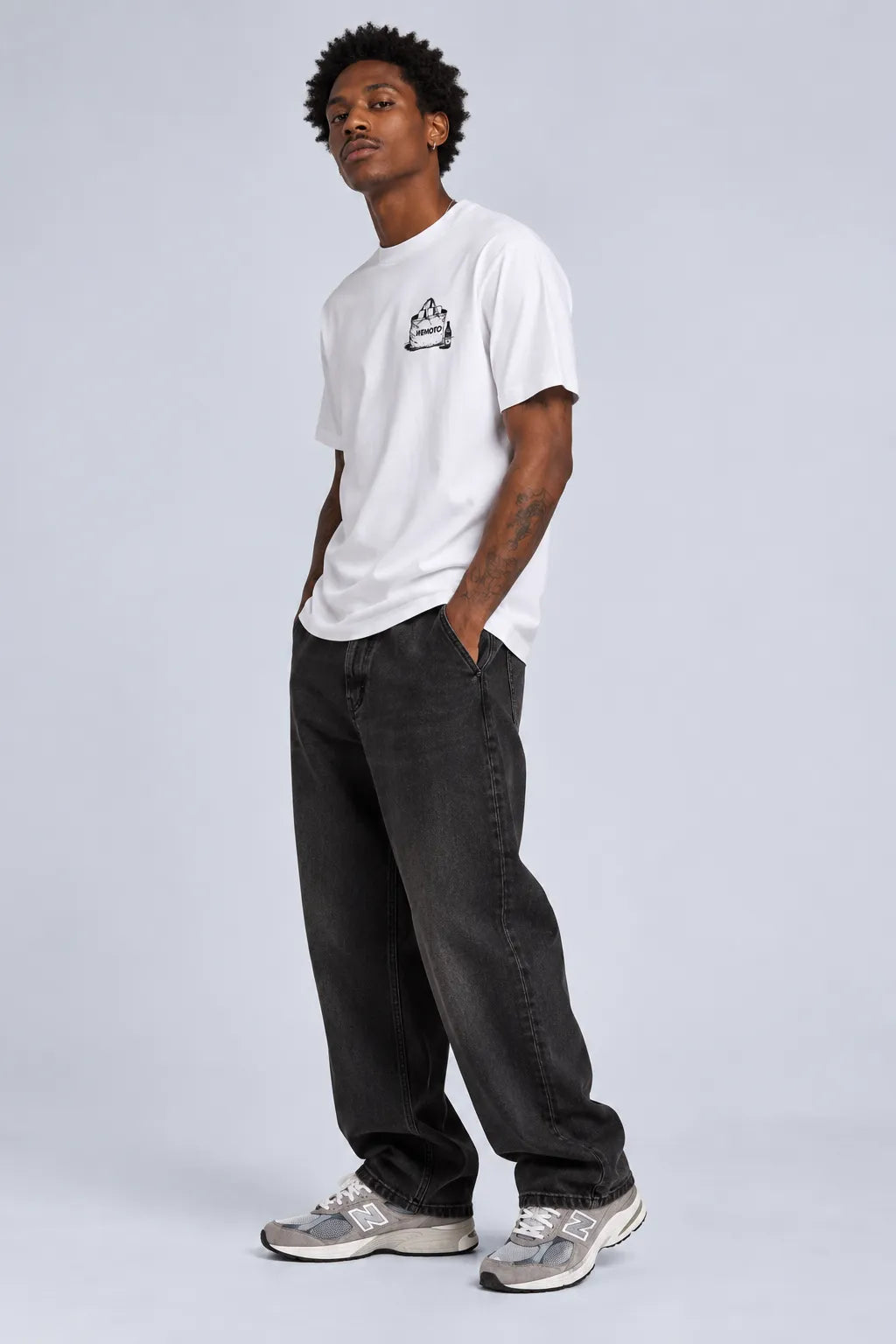Wemoto Clothing Camiseta Hombre Essentials Blanca Who killed Bambi?