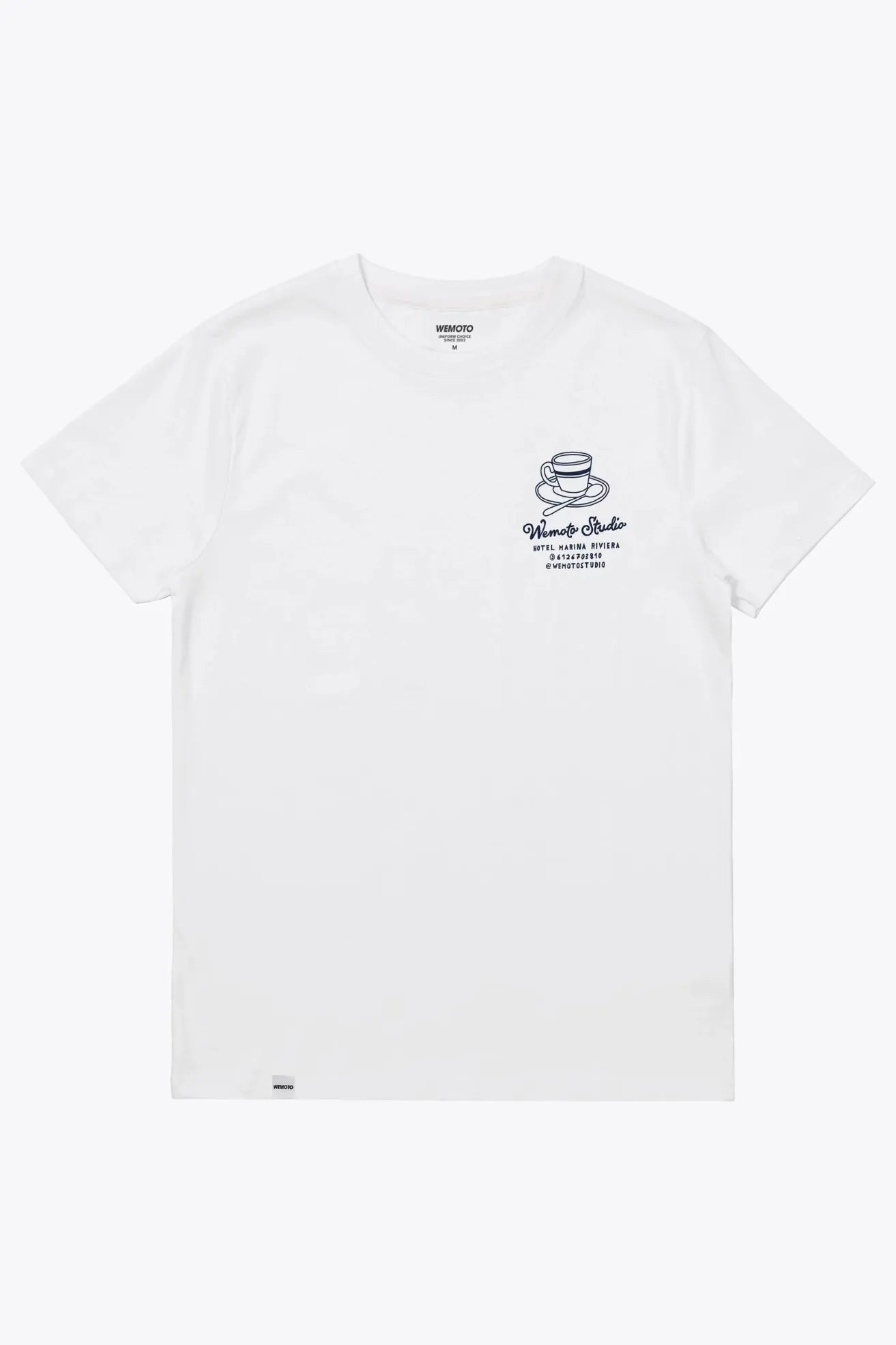 Wemoto Clothing Camiseta Hombre Fratelli Blanca Who killed Bambi?