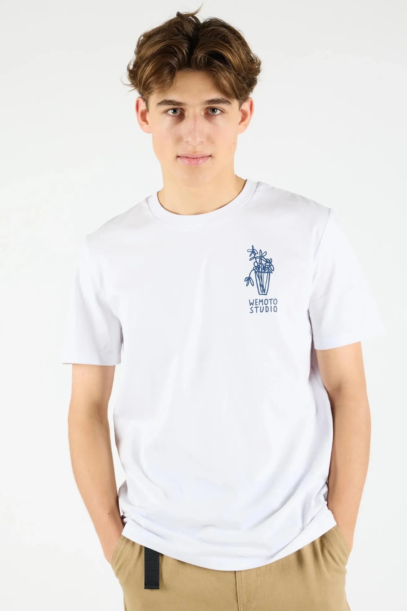 Wemoto Clothing Camiseta Hombre Never Leave Blanca Who killed Bambi?