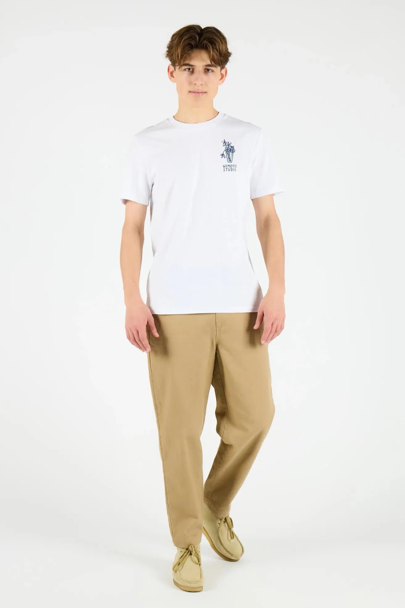 Wemoto Clothing Camiseta Hombre Never Leave Blanca Who killed Bambi?