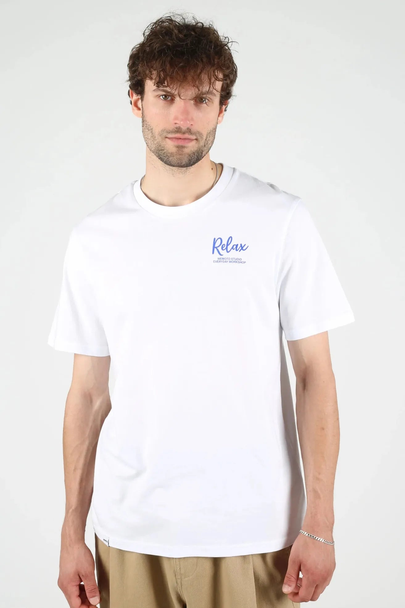 Wemoto Clothing Camiseta Hombre Parasol Blanca Who killed Bambi?