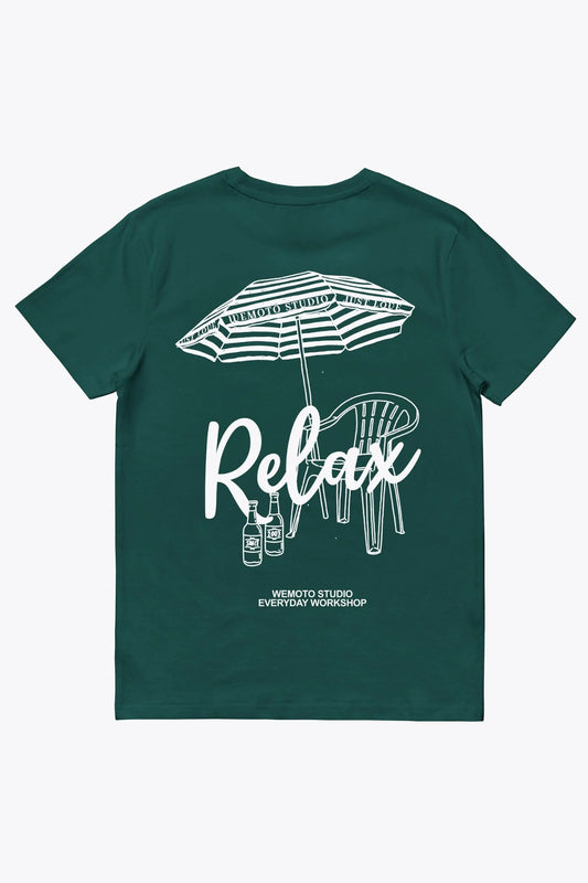 Wemoto Clothing Camiseta Hombre Parasol Verde Who killed Bambi?