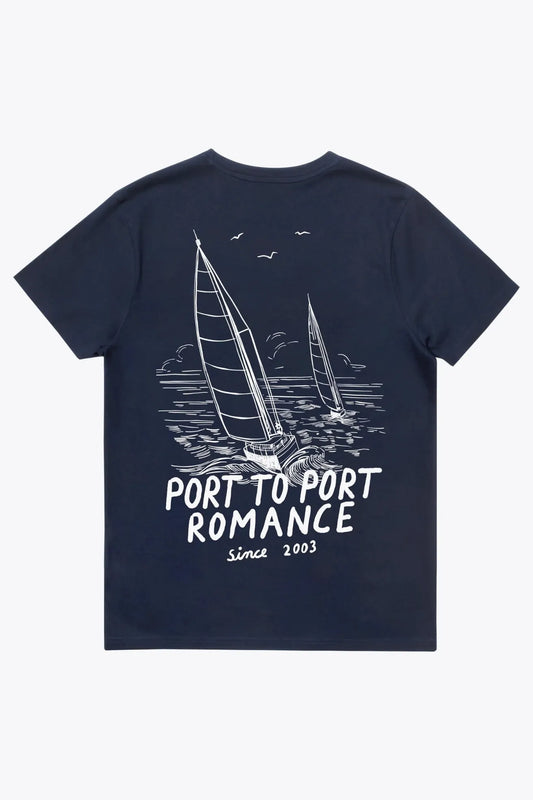 Wemoto Clothing Camiseta Hombre Port Azul Who killed Bambi?