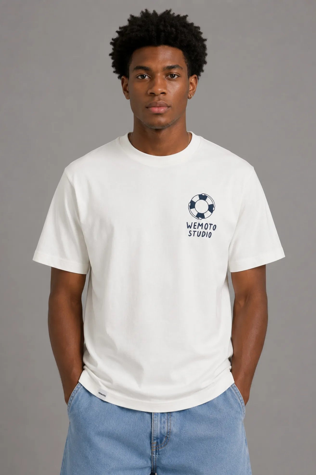 Wemoto Clothing Camiseta Hombre Port Blanca Who killed Bambi?