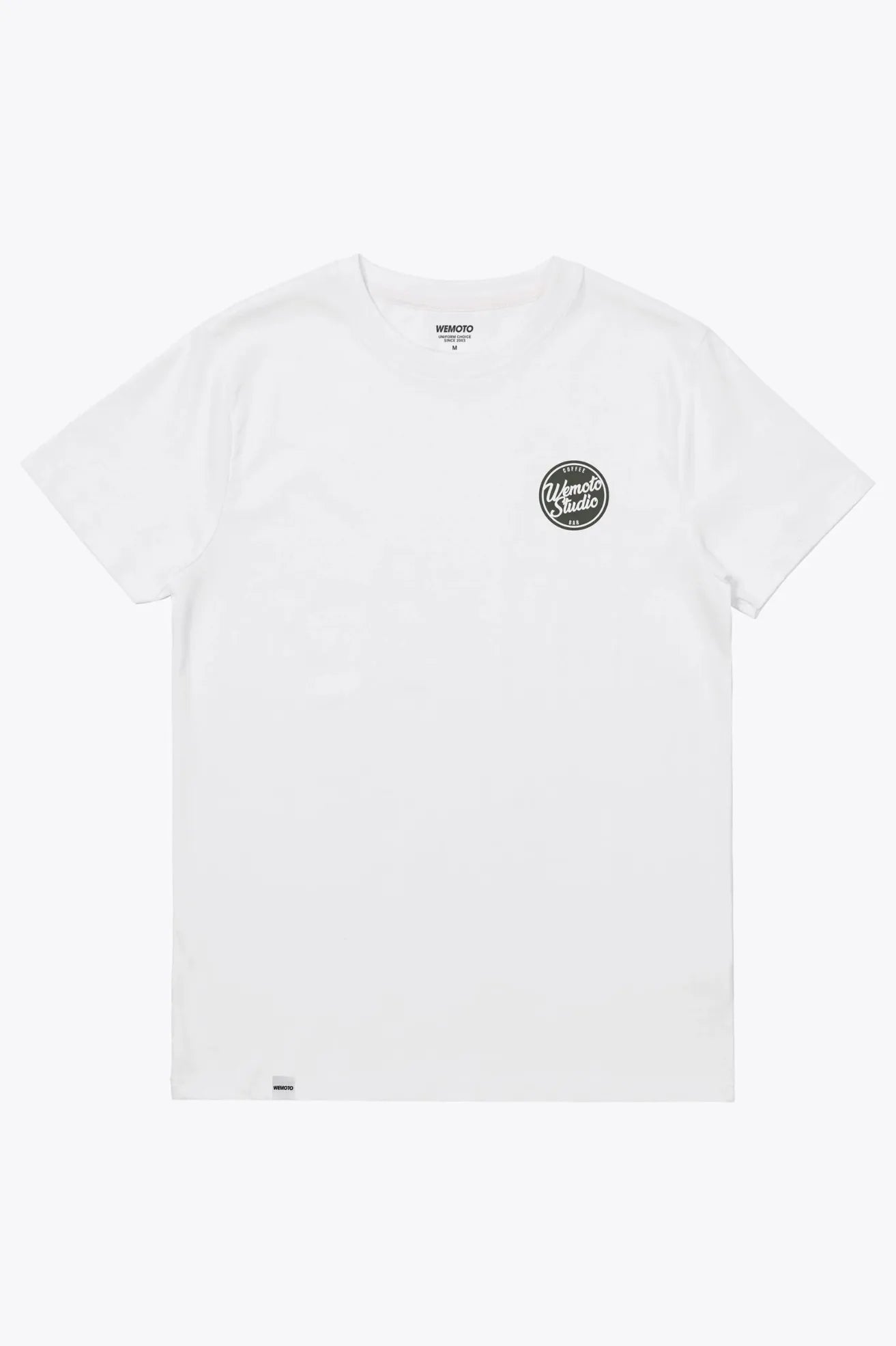 Wemoto Clothing Camiseta Hombre Portafilter Blanca Who killed Bambi?