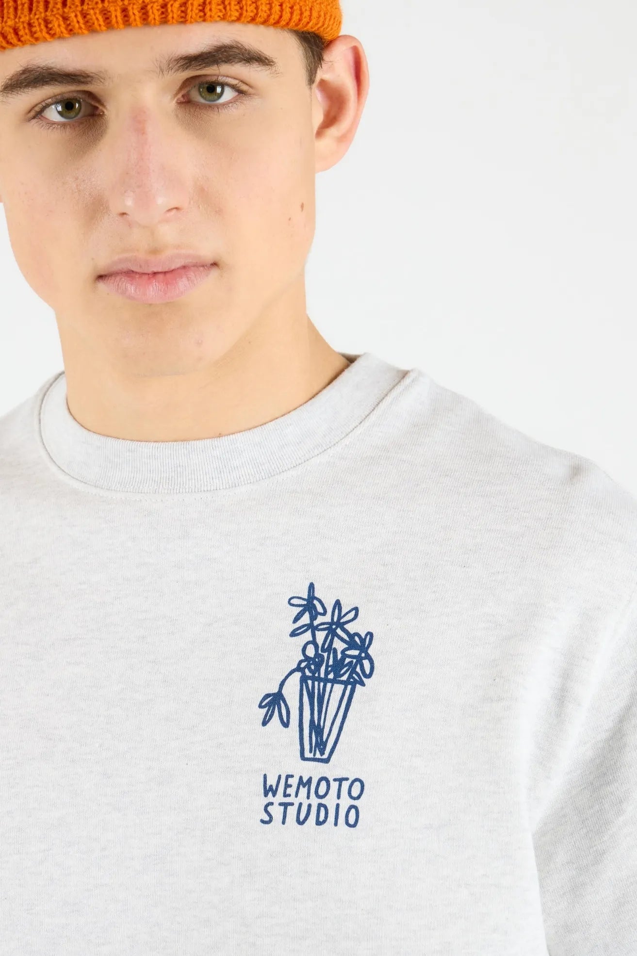 Wemoto Clothing Sudadera Hombre Never Leave Gris Who killed Bambi?