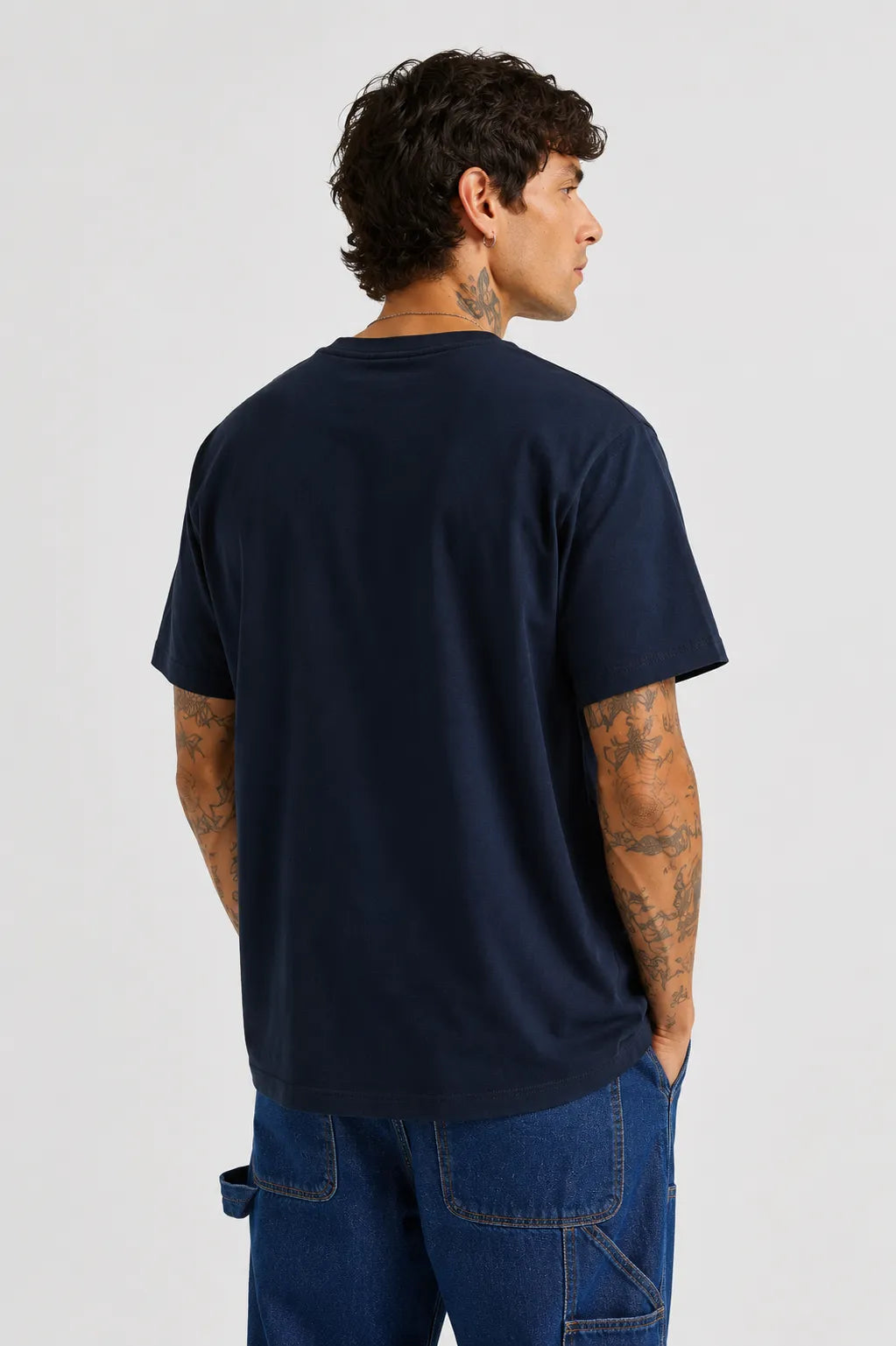 Wrangler Camiseta Hombre Relaxed Pocket Azul Who killed Bambi?