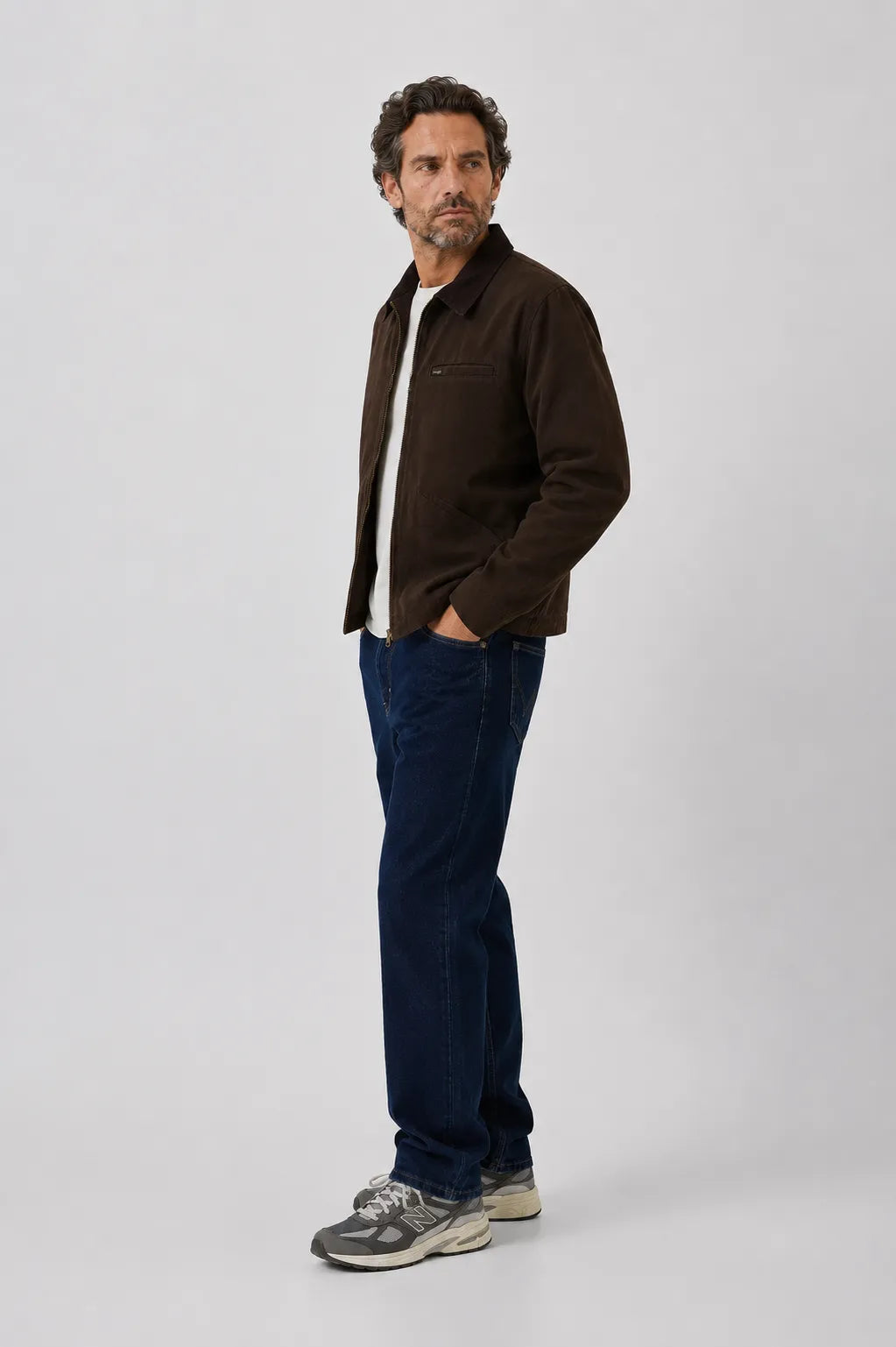 Wrangler Chaqueta Hombre Reversible Utility Marrón Who killed Bambi?