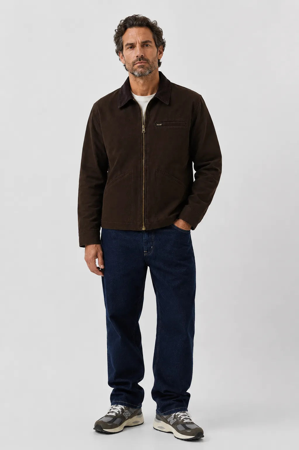 Wrangler Chaqueta Hombre Reversible Utility Marrón Who killed Bambi?