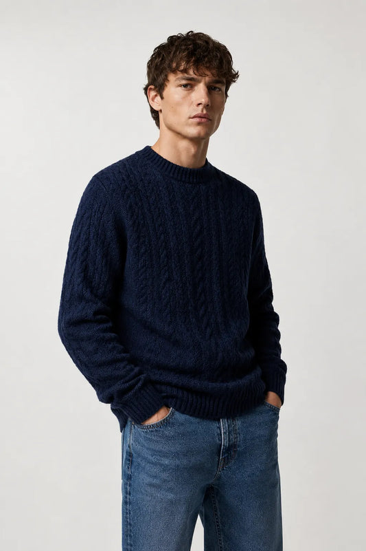 Wrangler Jersey Hombre Cable Azul Who killed Bambi?