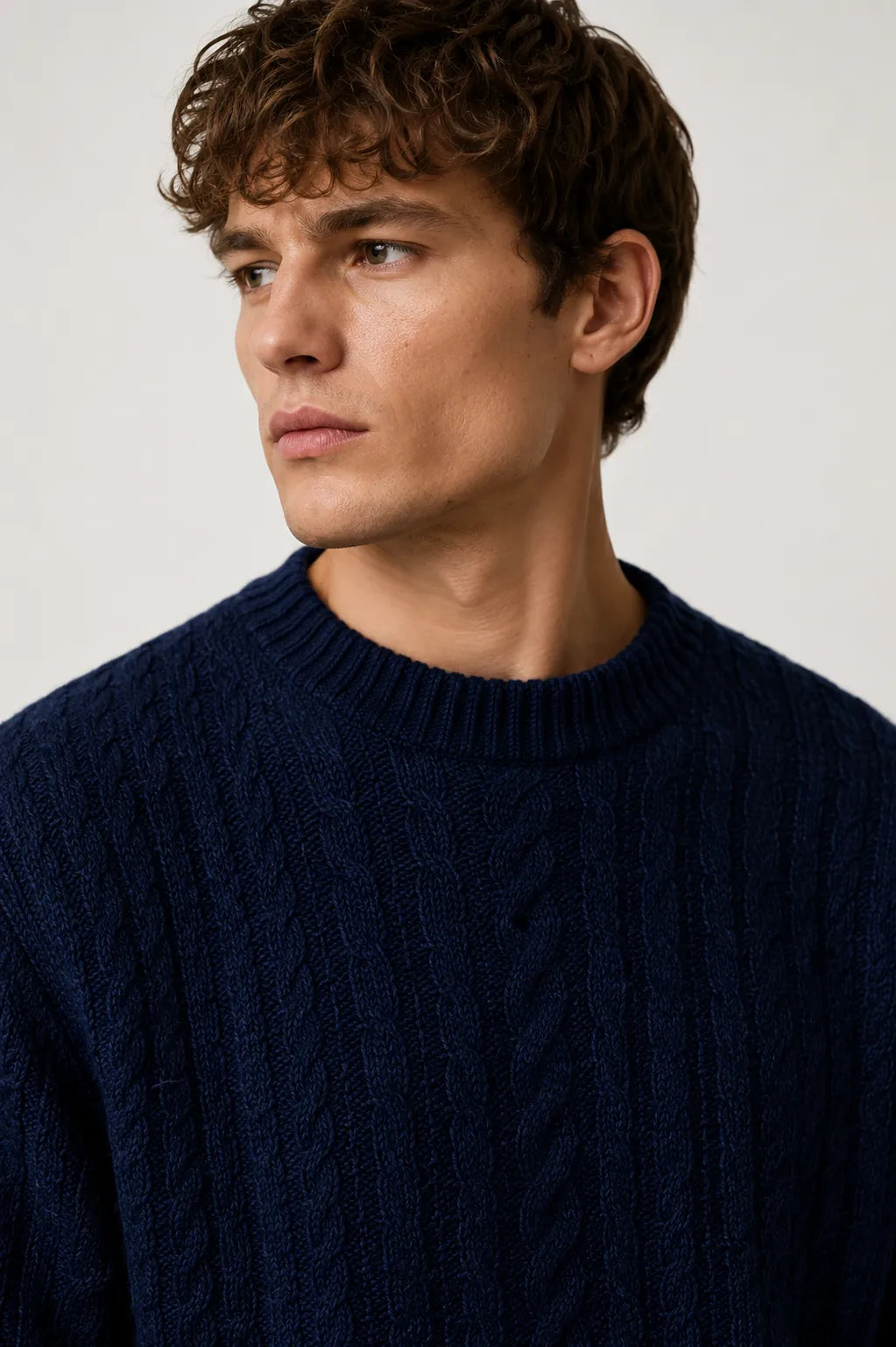 Wrangler Jersey Hombre Cable Azul Who killed Bambi?