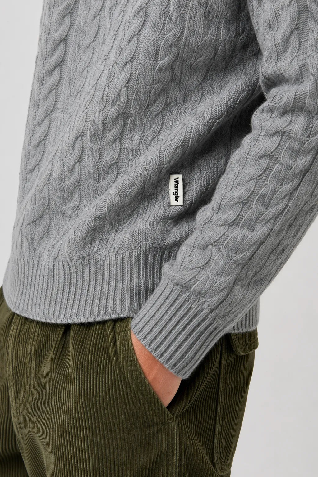 Wrangler Jersey Hombre Cable Gris Who killed Bambi?