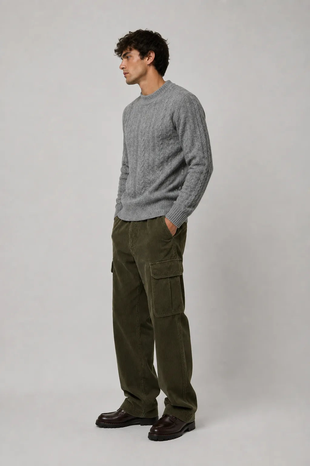 Wrangler Jersey Hombre Cable Gris Who killed Bambi?